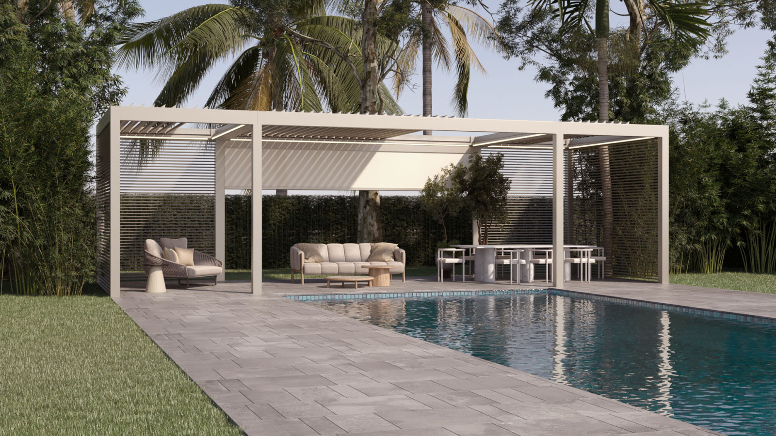 İzmir Otomatik Tente - Biyoklimatik Pergola