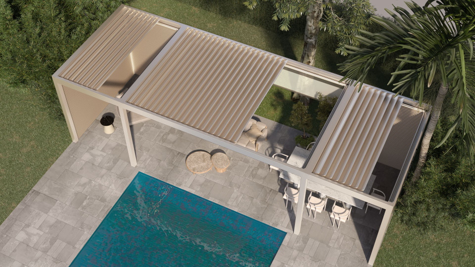 İzmir Otomatik Tente Projesi 6