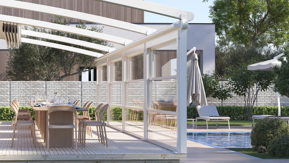 İzmir Otomatik Tente Projesi 2