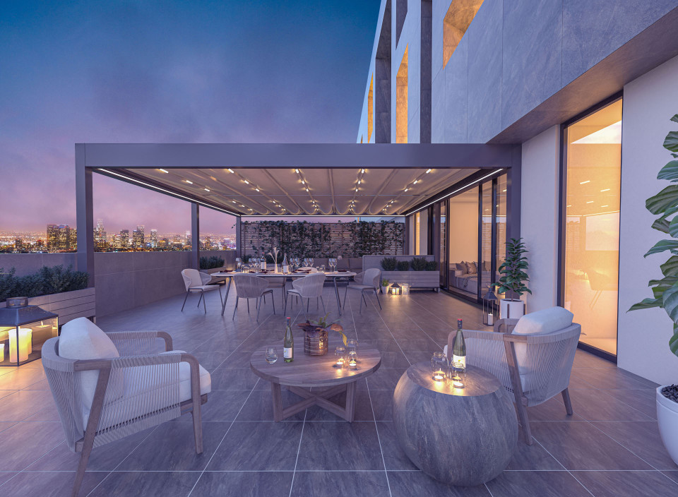 İzmir Otomatik Tente Projesi 2